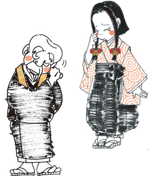 すず娘、栗饅頭で他力本願の巻